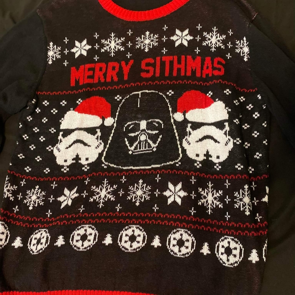 Darth Vader Christmas sweater